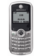 Best available price of Motorola C123 in Indonesia